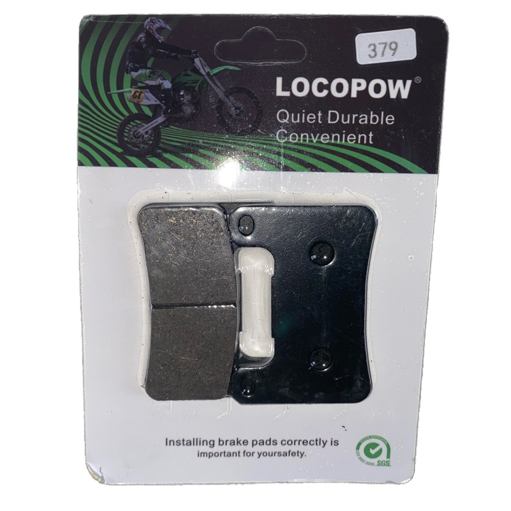 LOCOPOW 379 Front Brake Pads for 2004-2006 Suzuki GSXR1000/GSXR600/GSXR750